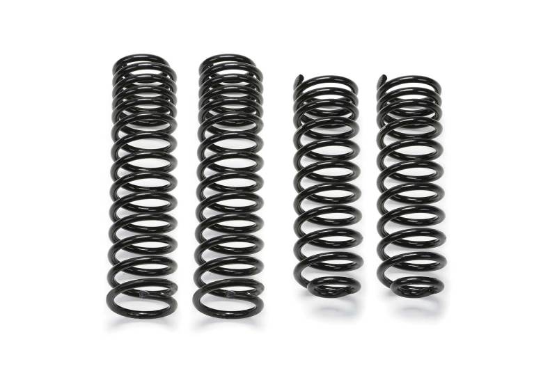 Fabtech 07-18 Jeep JK 4WD 4-Door 5in Front & Rear Long Travel Coil Spring Kit - Blais Performance Parts