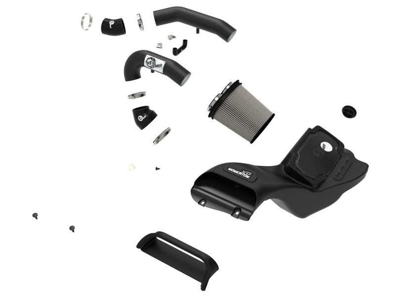 aFe 21-22 Ford F-150 Raptor V6-3.5L(tt) Momentum XP Cold Air Intake System Blk w/ Pro Dry S Filter - Blais Performance Parts