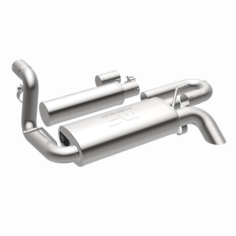 MagnaFlow 18-23 Jeep Wrangler JL 2.0L/3.6L Overland Series Axle-Back Exhaust - Blais Performance Parts