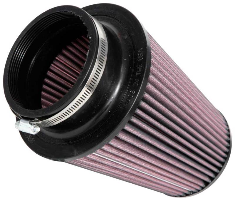 K&N Universal Clamp-On Air Filter 4in FLG / 6-1/2in B / 4-1/2in T / 8in H - Blais Performance Parts