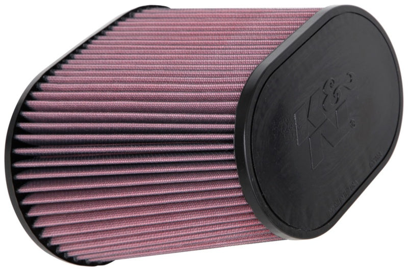 K&N Universal Rubber Filter 4in FLG 9IN x 5-3/4IN B / 7 x 4-1/2IN T / 7-1/2IN H - Blais Performance Parts