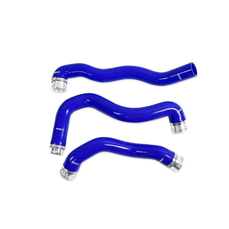 Mishimoto 08-10 Ford 6.4L Powerstroke Coolant Hose Kit (Blue) - Blais Performance Parts