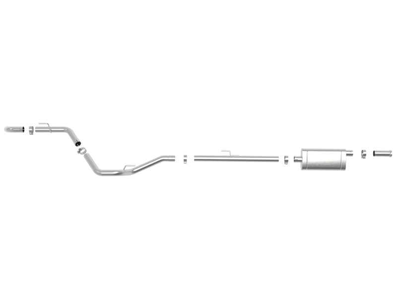 aFe Apollo GT Series 2-1/2in 409 SS Cat-Back Hi-Tuck Exhaust System 2020 Jeep Gladiator (JT) V6-3.6L - Blais Performance Parts