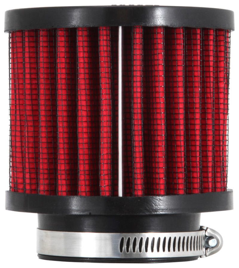 K&N 1.75 inch Vent 3 inch D 2.5 inch H Air Filter - Rubber Top - Blais Performance Parts