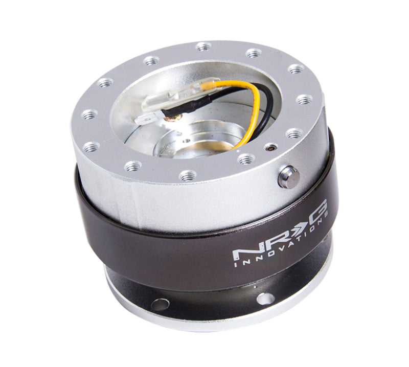 NRG Quick Release Gen 2.0 - Silver Body / Titanium Chrome Ring - Blais Performance Parts