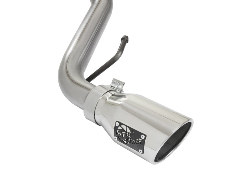 aFe Scorpion 2-1/2in Alum Steel Cat-Back Exhaust w/ Polished Tips 07-17 Toyota FJ Cruiser V6 4.0L - Blais Performance Parts