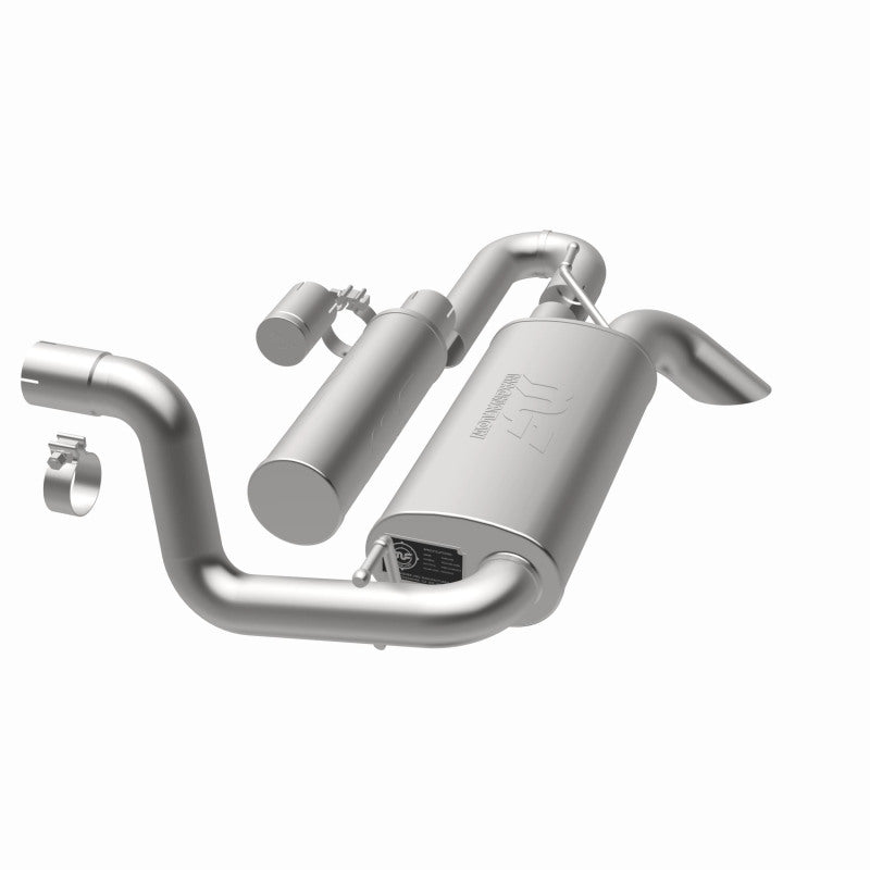 MagnaFlow 18-23 Jeep Wrangler JL 2.0L/3.6L Overland Series Axle-Back Exhaust - Blais Performance Parts