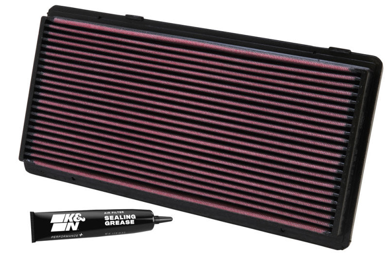 K&N 96-01 Jeep Cherokee 2.5L/4.0L Drop In Air Filter - Blais Performance Parts