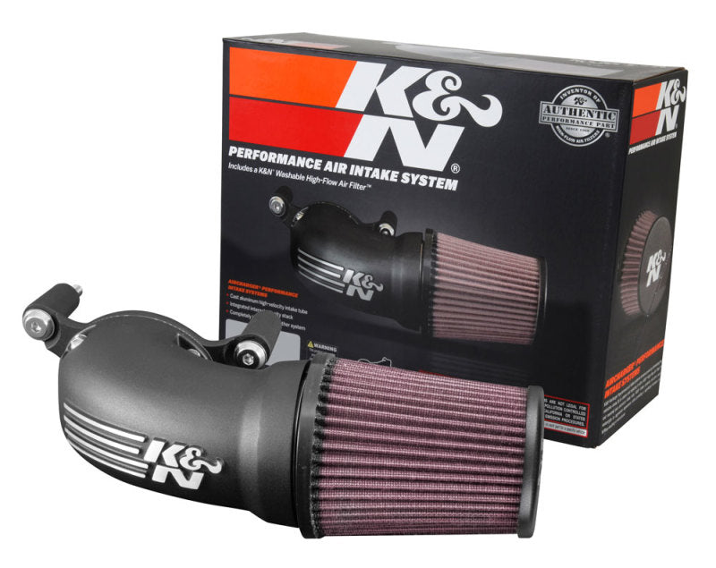 K&N 08-17 Harley Davidson Touring Models Performance Air Intake System - Blais Performance Parts