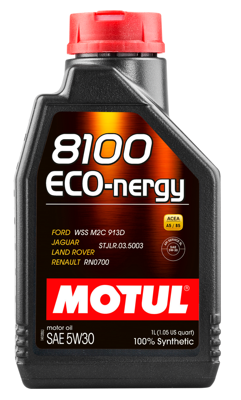 Motul 1L Synthetic Engine Oil 8100 5W30 ECO-NERGY - Ford 913C - Blais Performance Parts