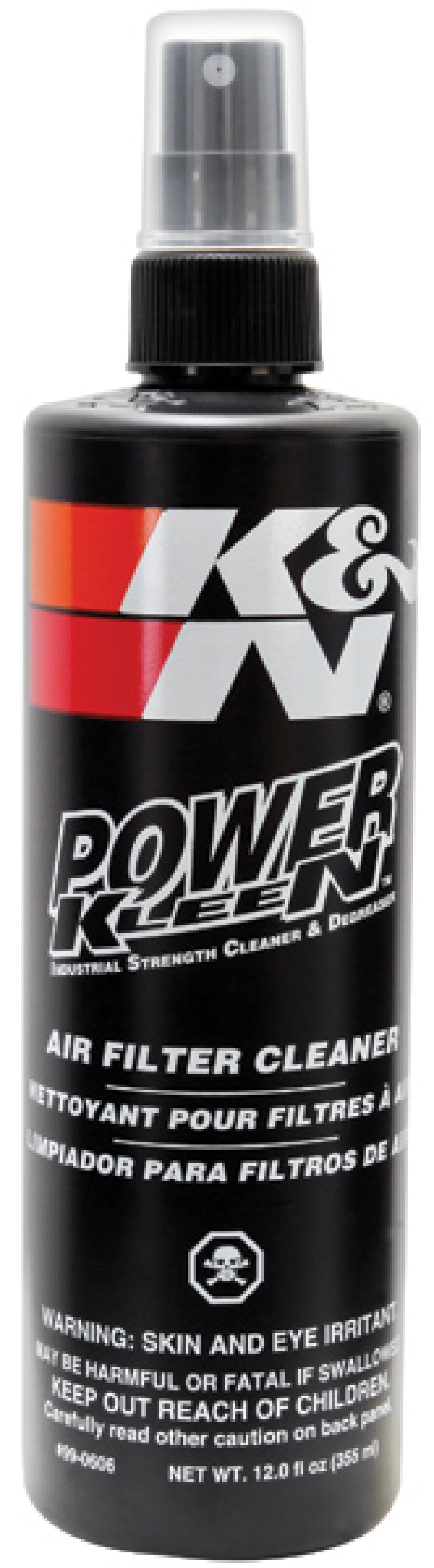 K&N Air Filter Cleaner 12oz Pump Spray - Blais Performance Parts