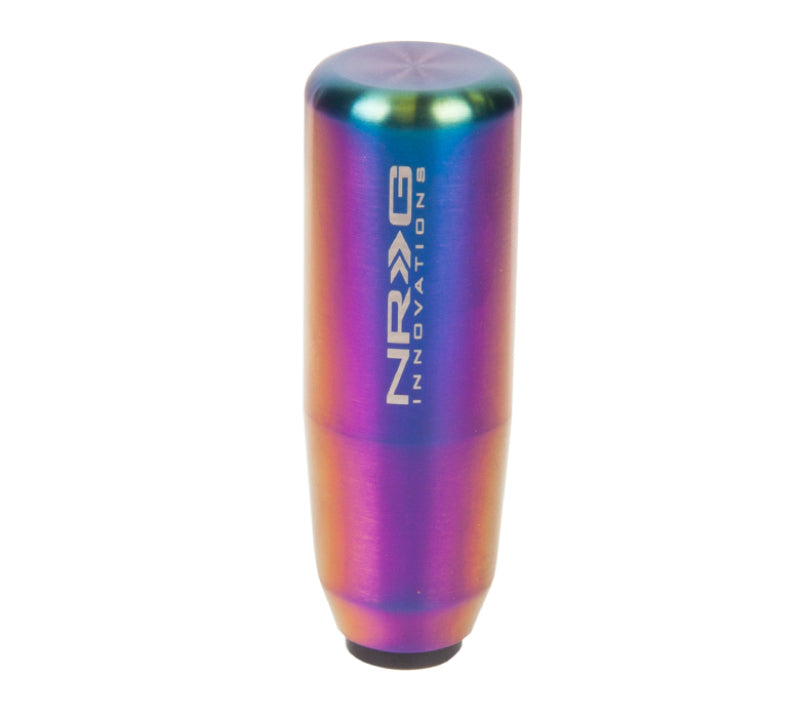 NRG Universal Short Shifter Knob - 3.5in. Length / Heavy Weight .85Lbs. - Multi Color/Neochrome - Blais Performance Parts