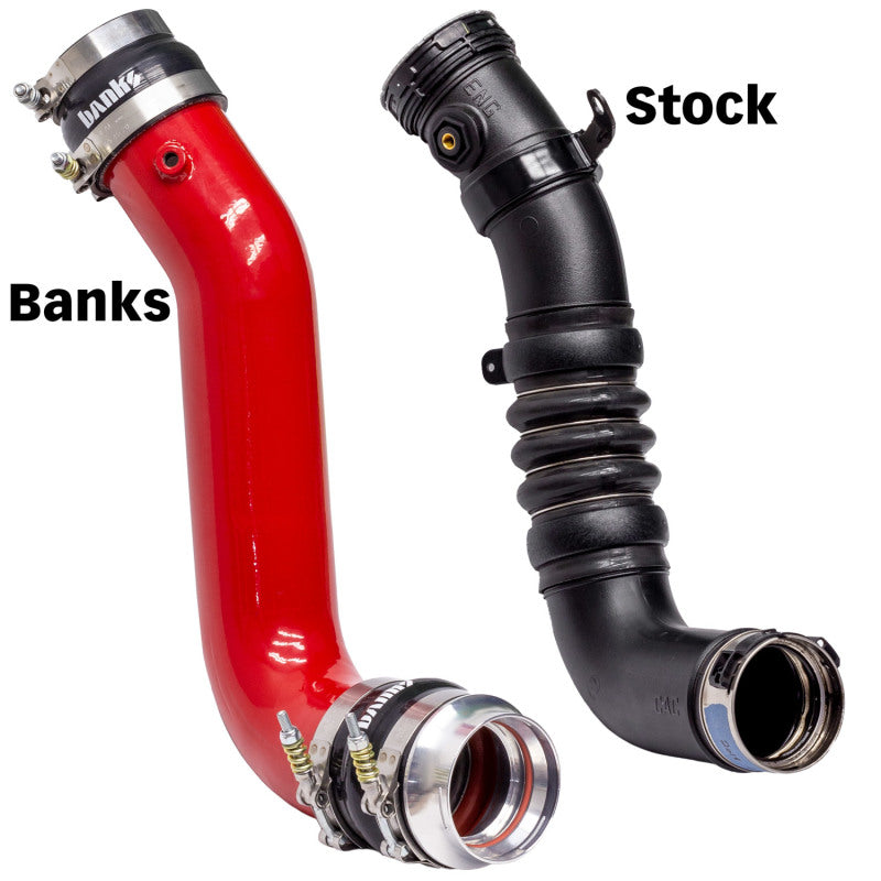 Banks Power 17-19 Chevy/GMC 2500HD/3500HD Diesel 6.6L Boost Tube Upgrade Kit - Red - Blais Performance Parts