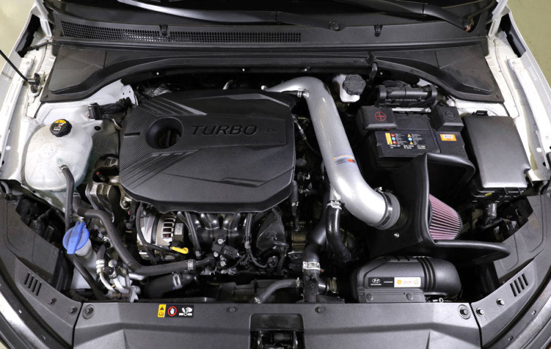 K&N 19-20 Hyundai Veloster R L4-1.6L F/I Typhoon Performance Air Intake System - Blais Performance Parts