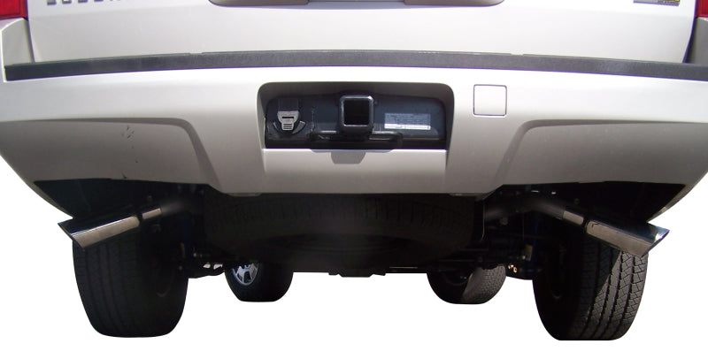 Gibson 07-12 Chevrolet Avalanche LS 5.3L 2.25in Cat-Back Dual Extreme Exhaust - Aluminized - Blais Performance Parts