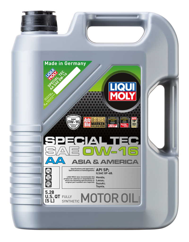 LIQUI MOLY 5L Special Tec AA Motor Oil SAE 0W16 - Blais Performance Parts