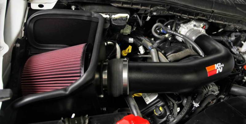 K&N 2017 Ford F250 V8-6.2L F/I Performance Air Intake Kit - Blais Performance Parts