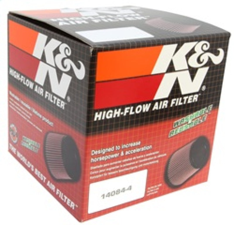 K&N Filter Universal Filter 2 3/4 inch Dual Flange GSXR Oval (2/Box) - Blais Performance Parts