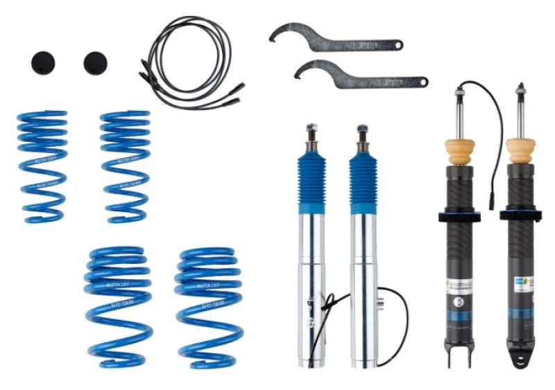 Bilstein B16 12-19 Porsche 911 with Front  Axle Lift Front and Rear Performance Suspension System - Blais Performance Parts