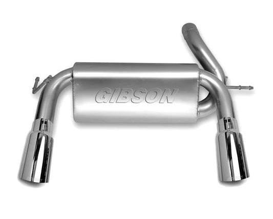 Gibson 12-17 Jeep Wrangler JK Rubicon 3.6L 2.5in Cat-Back Dual Split Exhaust - Aluminized - Blais Performance Parts