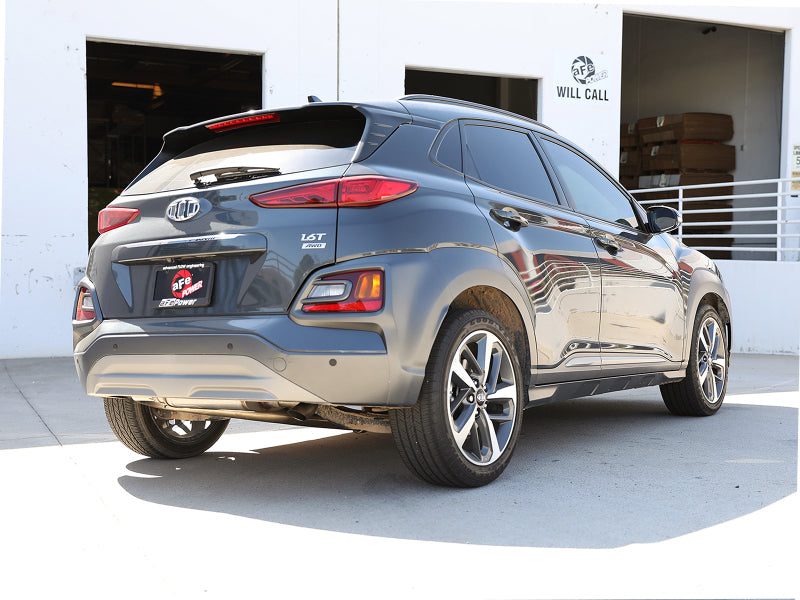 aFe Takeda 2-1/2in 304 SS Axle-Back Exhaust 18-21 Hyundai Kona L4 1.6L (t) - Blais Performance Parts