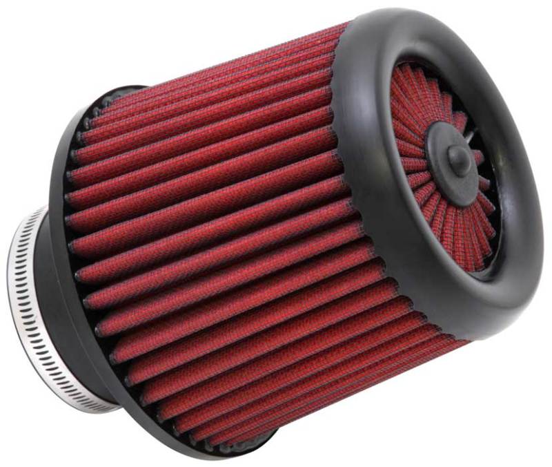 AEM DryFlow Air Filter - Round Tapered 5in Top OD x 6 Base OD x 5.563in H x 3in Flange ID - Blais Performance Parts