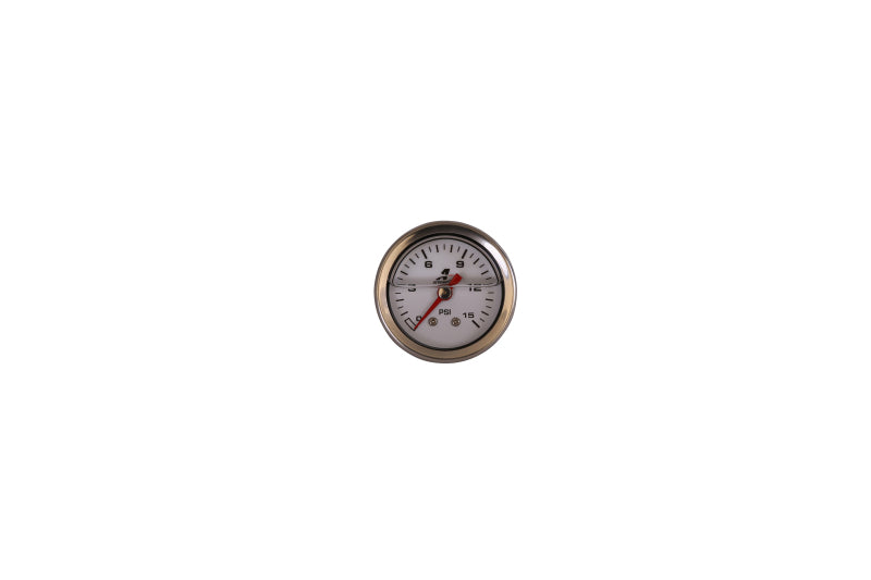 Aeromotive 0-15 PSI Fuel Pressure Gauge - Blais Performance Parts