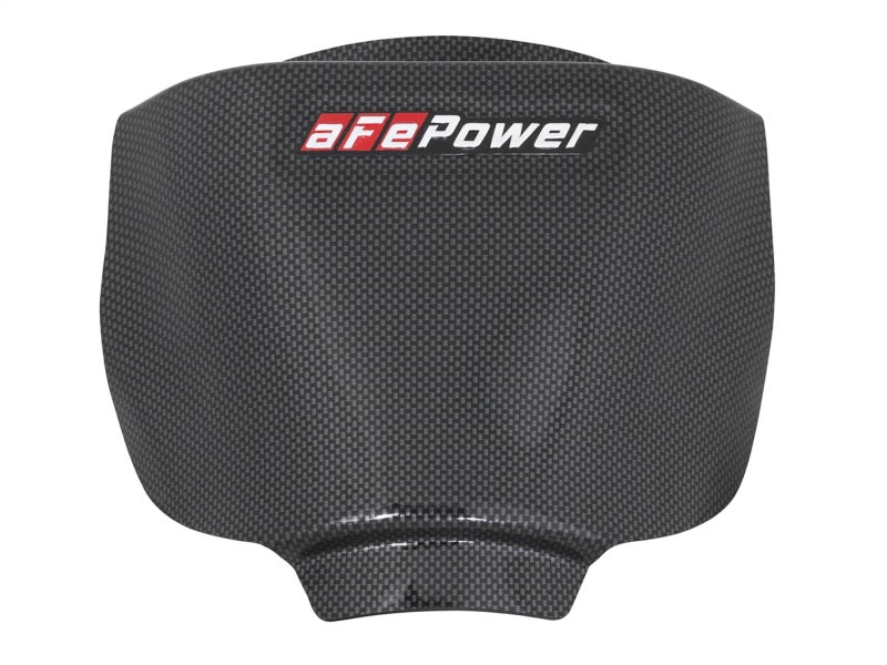 aFe MagnumFORCE Intake Rain Shield 15-16 Dodge Challenger SRT Hellcat 6.2L V8 (sc) - Carbon Finish - Blais Performance Parts