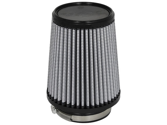 aFe MagnumFLOW Pro DRY S Universal Air Filter 4in F x 6in B x 4-3/4in T x 7in H (w/ Bumps) - Blais Performance Parts