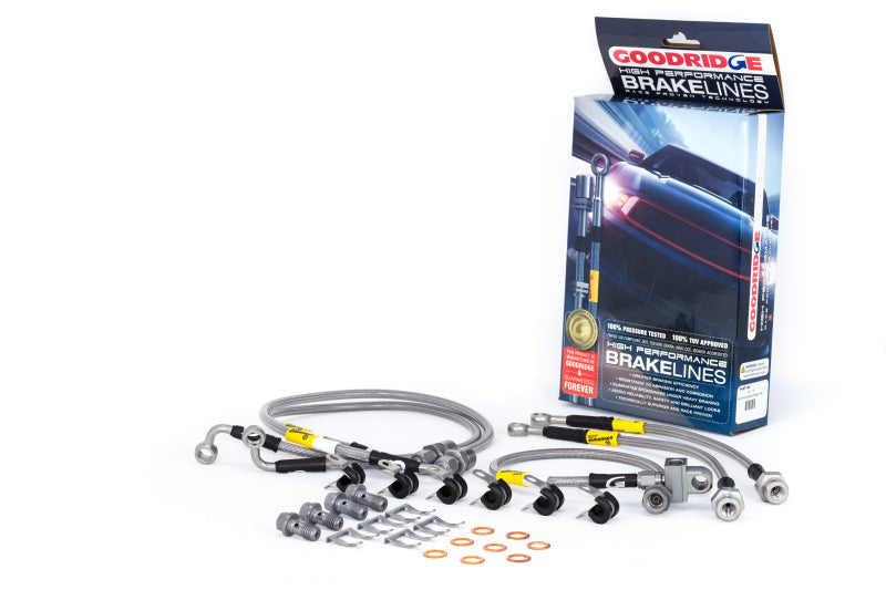 Goodridge 00-06 Tahoe / 00-07 Suburban / 00-05 Escalade All w/o Stablia Track Brake Lines - Blais Performance Parts