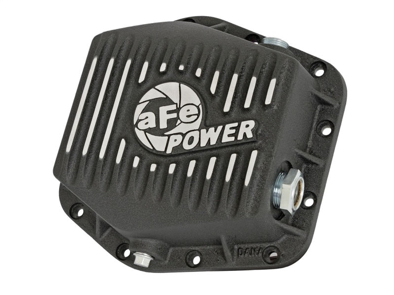 aFe Power Rear Differential Cover (Machined Black) 15-17 GM Colorado/Canyon 12 Bolt Axles - Blais Performance Parts