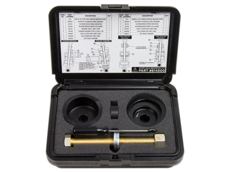 ICON On Vehicle Uniball Replacement Tool Kit - Blais Performance Parts