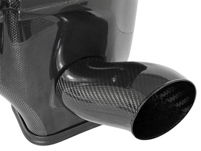 aFe Momentum GT Carbon Fiber Dynamic Air Scoop 15-18 Dodge Challenger V6-3.6L/V8-5.7L/6.4L HEMI - Blais Performance Parts