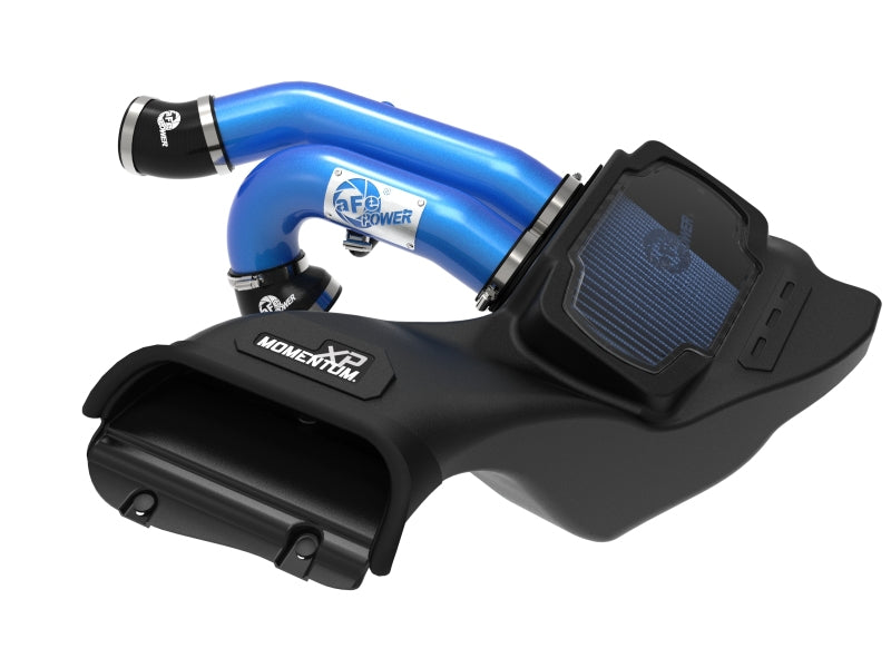 aFe 21-22 Ford F-150 Raptor V6-3.5L(tt) Momentum XP Cold Air Intake System - Blue w/ Pro 5R Filter - Blais Performance Parts