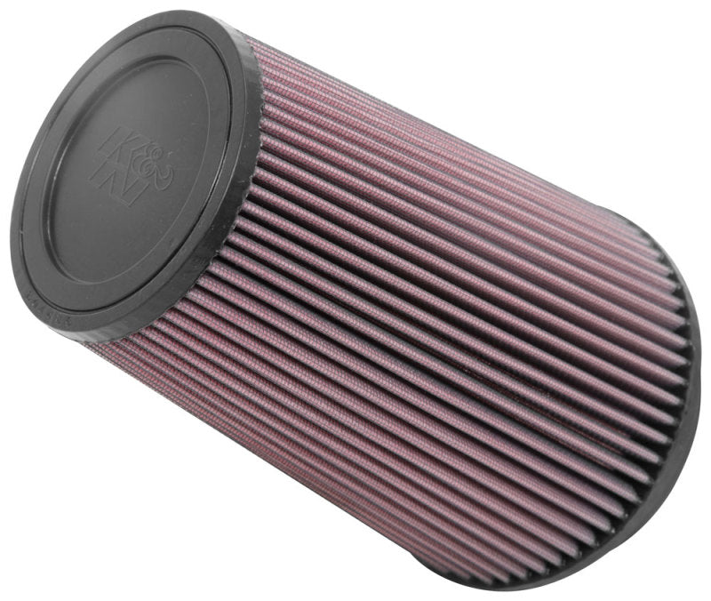 K&N Universal Clamp-On Air Filter 5in FLG / 6-1/2in B / 4-3/8in T / 8-3/4in H - Blais Performance Parts