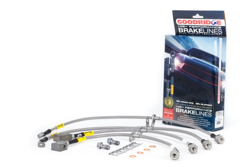 Goodridge 17-21 Honda Civic Type-R (FK8) SS Brake Lines - Blais Performance Parts