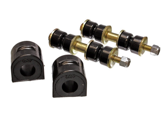 Energy Suspension 00-04 Ford Focus Black 20mm Rear Sway Bar Bushing Set - Blais Performance Parts