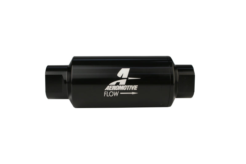 Aeromotive In-Line Filter - AN-10 - Black - 100 Micron - Blais Performance Parts