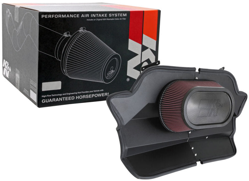 K&N 20-21 Chevrolet Corvette Stingray 6.2L V8 F/I Aircharger Performance Intake System - Blais Performance Parts