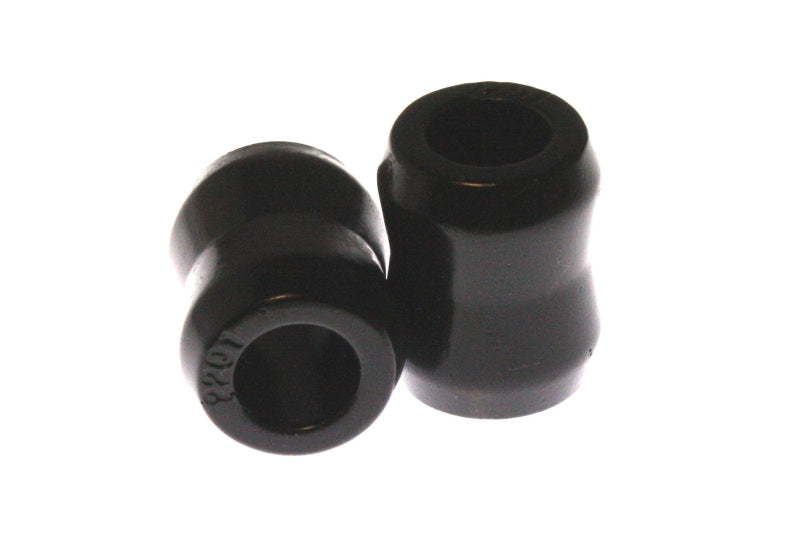 Energy Suspension Black Hour Glass Shock Bushings 3/4 inch I.D. 1 min - 1 1/8 max inch O.D. 1 7/16 i - Blais Performance Parts