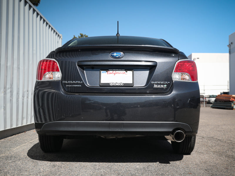 aFe POWER Takeda 12-16 Subaru Impreza 2.0L 2.5in 304SS CB Exhaust w/ Polished Tips - Blais Performance Parts