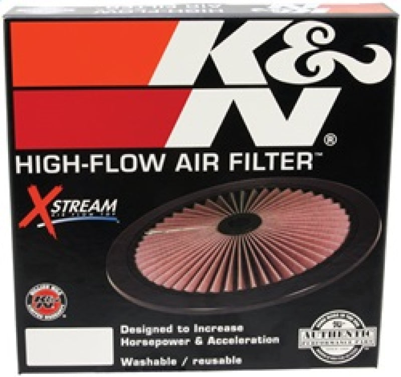 K&N X-Stream Top Filter Only 11in - Black - Blais Performance Parts