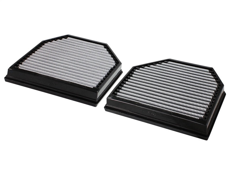 aFe MagnumFLOW OEM Replacement Air Filter PRO Dry S 2015 BMW M3/M4 (F80/F82) 3.0L S55 (tt) Qty. 2 - Blais Performance Parts