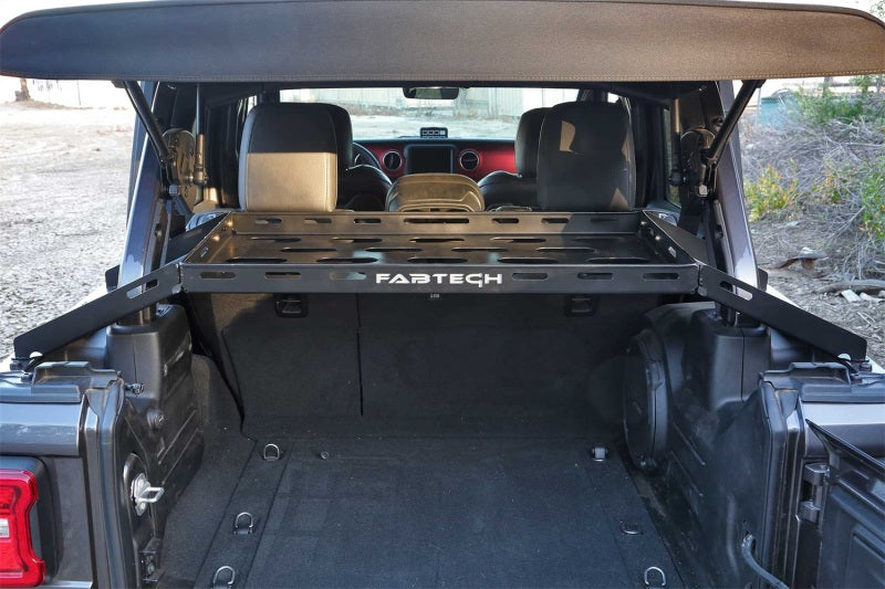 Fabtech 18-21 Jeep JL 4WD 4-Door Interior Cargo Rack - Blais Performance Parts