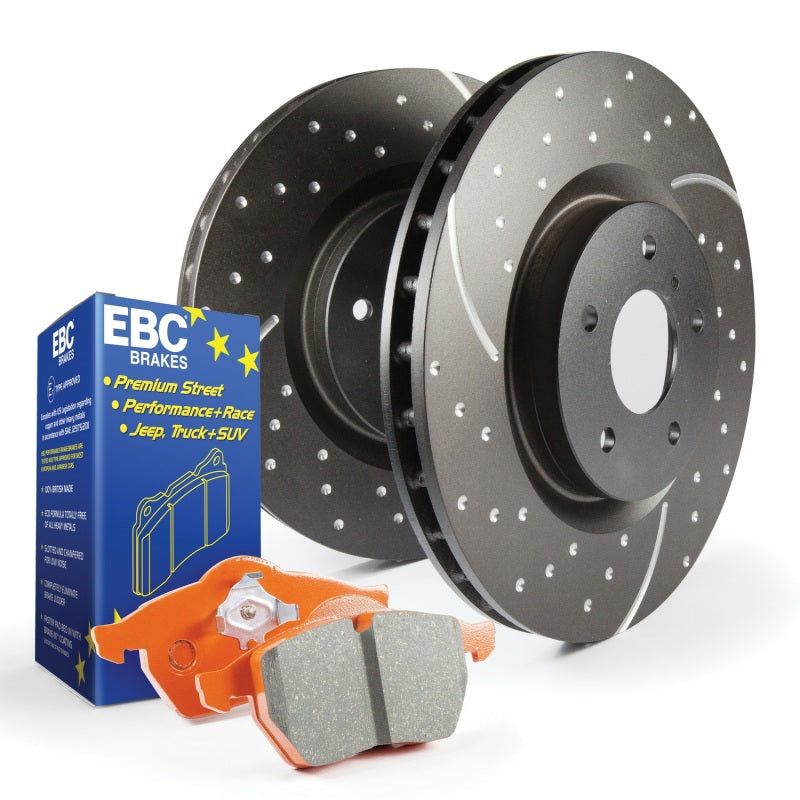 EBC S8 Kits Orangestuff Pads and GD Rotors - Blais Performance Parts