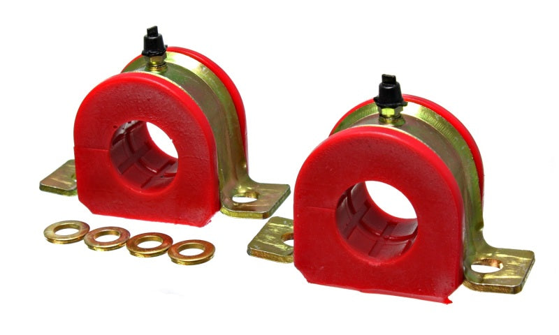 Energy Suspension 91-96 Full Size Buick / 91-96 Full Size Chevy Red 30mm Fr Sway Bar Bushing Set - Blais Performance Parts