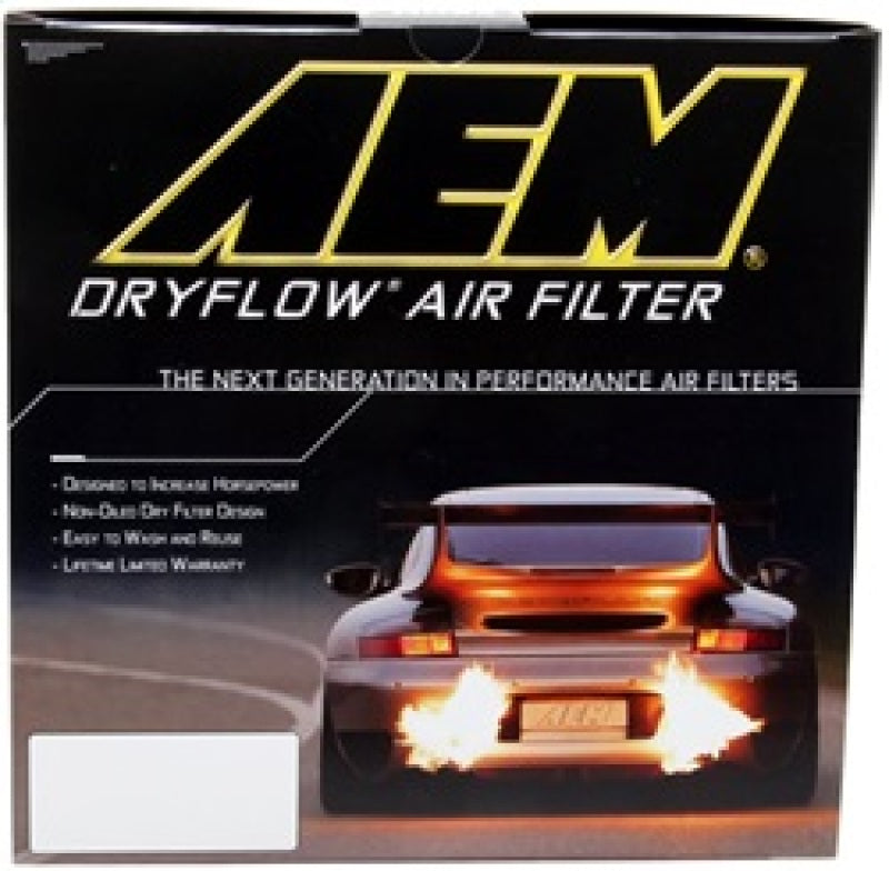 AEM 5in Dryflow Air Filter with 8in Element - Blais Performance Parts