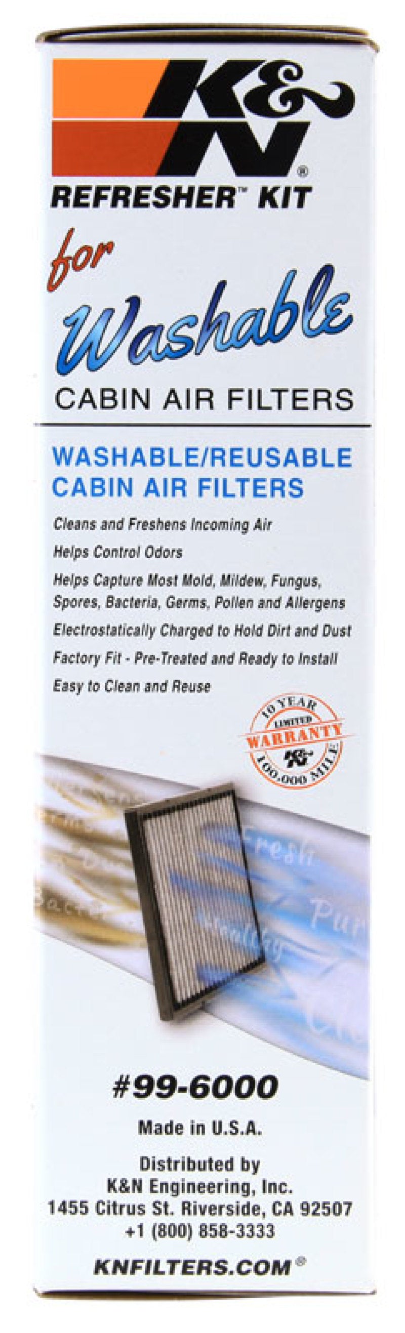 K&N Cabin Filter Cleaning Kit - Blais Performance Parts