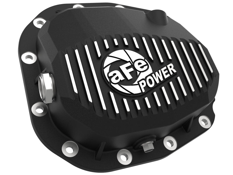 aFe Pro Series Rear Differential Cover Black w/ Fins 15-19 Ford F-150 (w/ Super 8.8 Rear Axles) - Blais Performance Parts