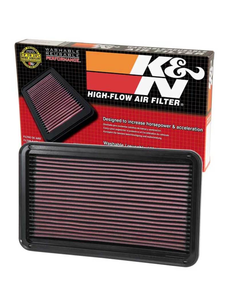 K&N 97-03 Lexus ES/RX300 / 97-04 Toyota Ava / 97-01 Camry / 98-03 Sien/Sol Drop In Air Filter - Blais Performance Parts